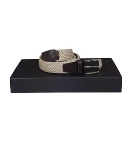 Belts+ Belts+ riem elastisch beige Andreas