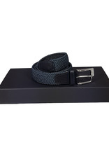 Belts+ Belts+ riem elastisch blauw Andreas 19628/007