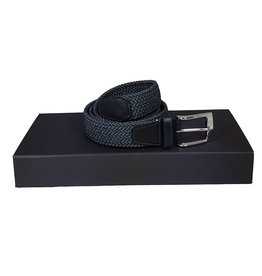 Belts+ Belts+ riem elastisch blauw Andreas