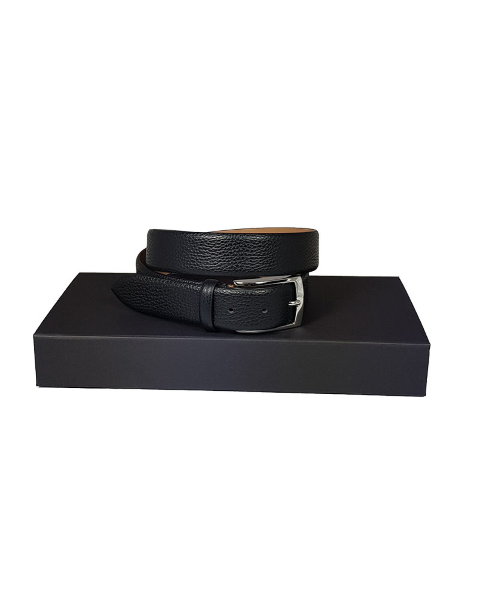 Belts+ Belts+ riem leder zwart Bull 20096/990