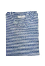 Gran Sasso Sandmore's T-shirt blauw-wit  73200/560 M:60131