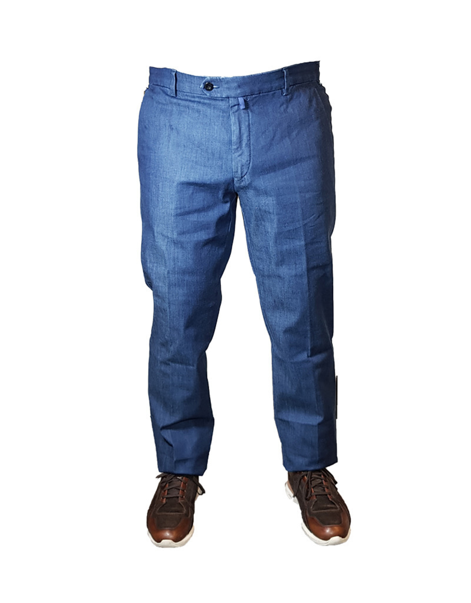 Meyer Exclusive Meyer Exclusive broek jeans blauw 8057/17