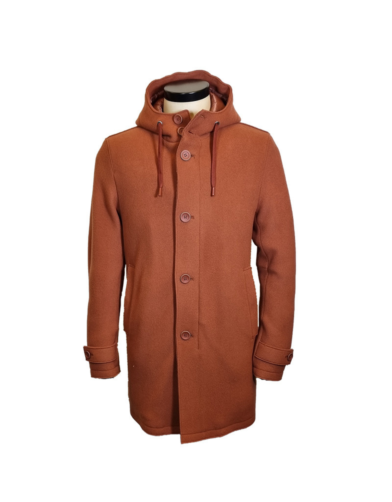 Herno Herno overcoat rust