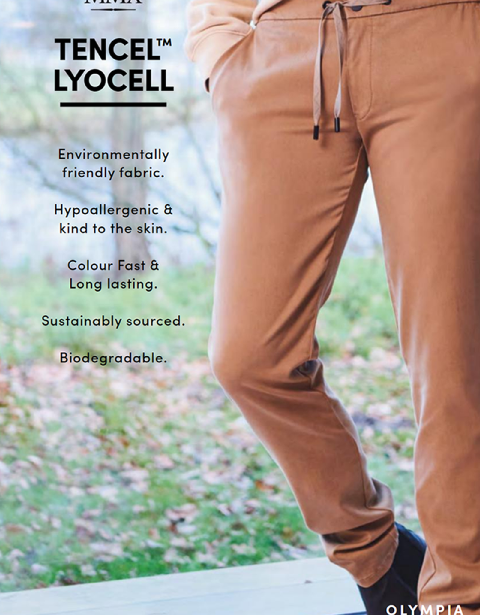 MMX MMX broek lyocell beige Olympia 7613/42