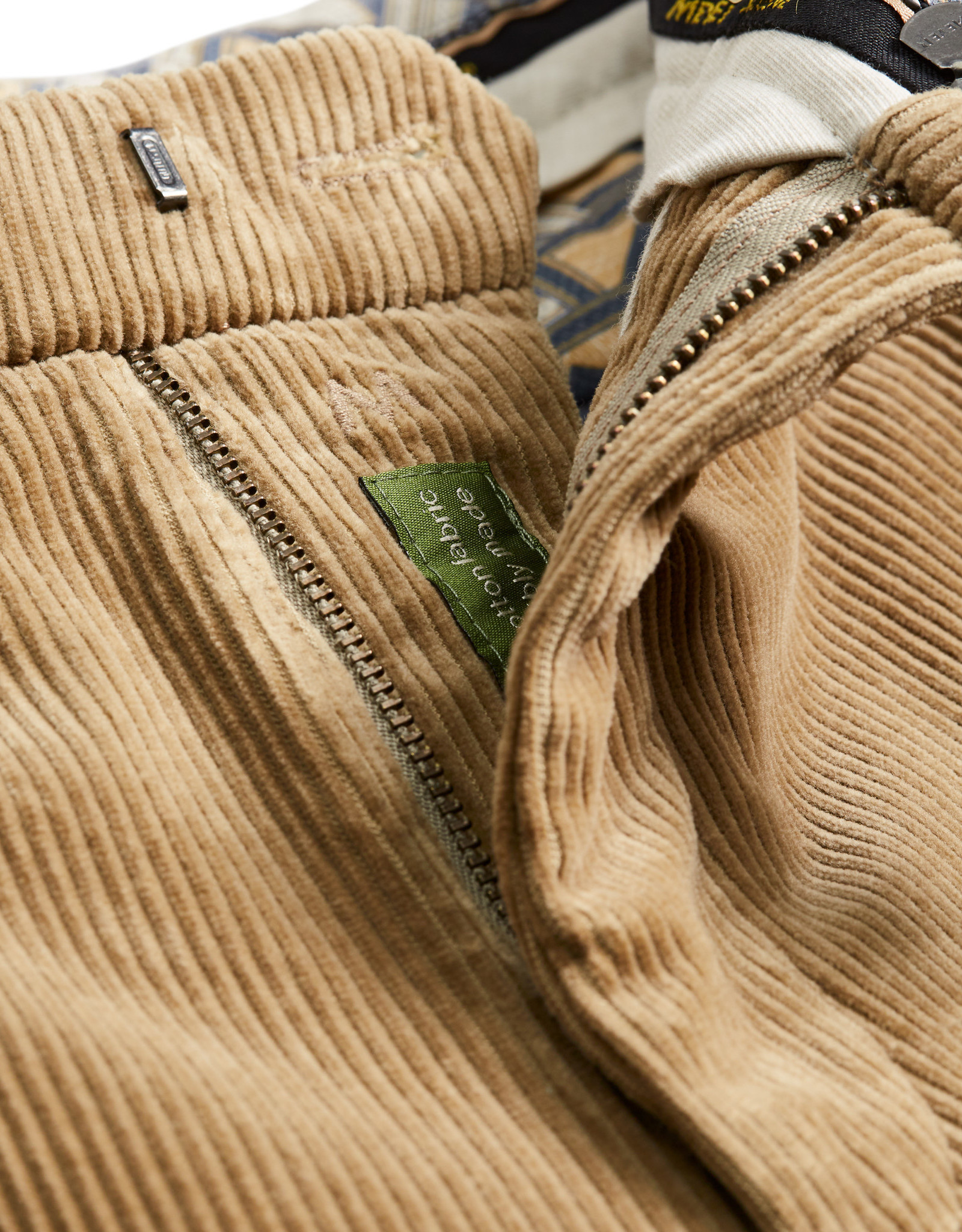 Meyer Exclusive Meyer Exclusive broek ribfluweel beige Bonn 8549/43