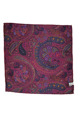 Calabrese Calabrese pocket square pink fantasy