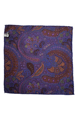 Calabrese Calabrese pocket square purple fantasy