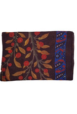 Calabrese Calabrese scarf burgundy tree of life