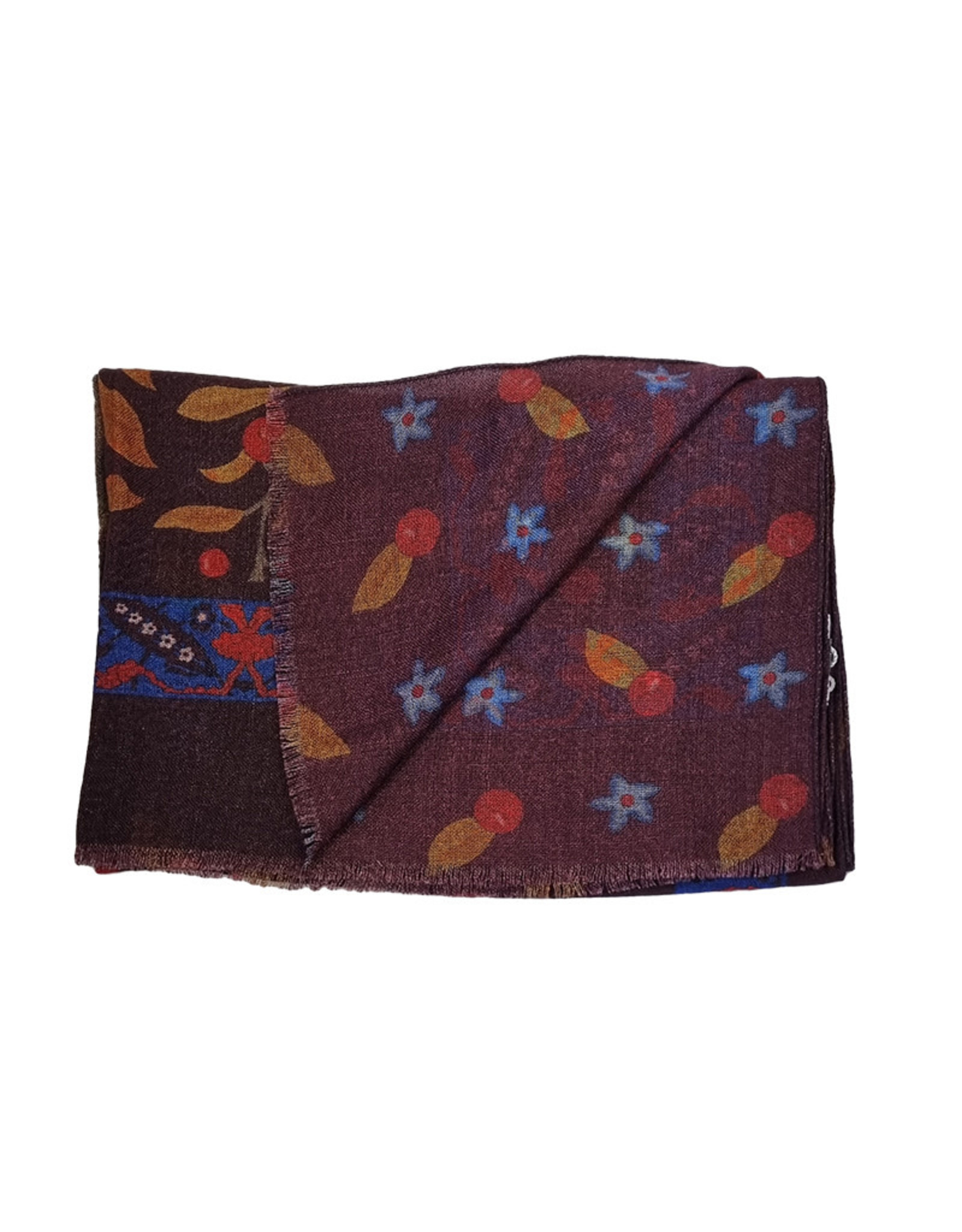 Calabrese Calabrese scarf burgundy tree of life