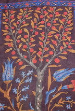 Calabrese Calabrese scarf burgundy tree of life