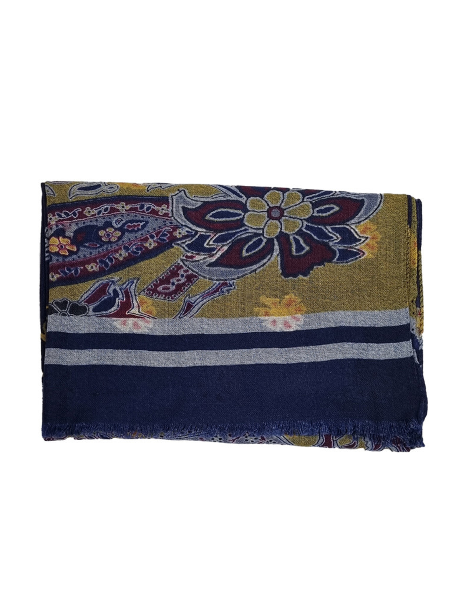 Calabrese Calabrese scarf blue fantasy