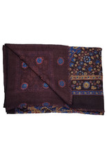 Calabrese Calabrese scarf burgundy fantasy