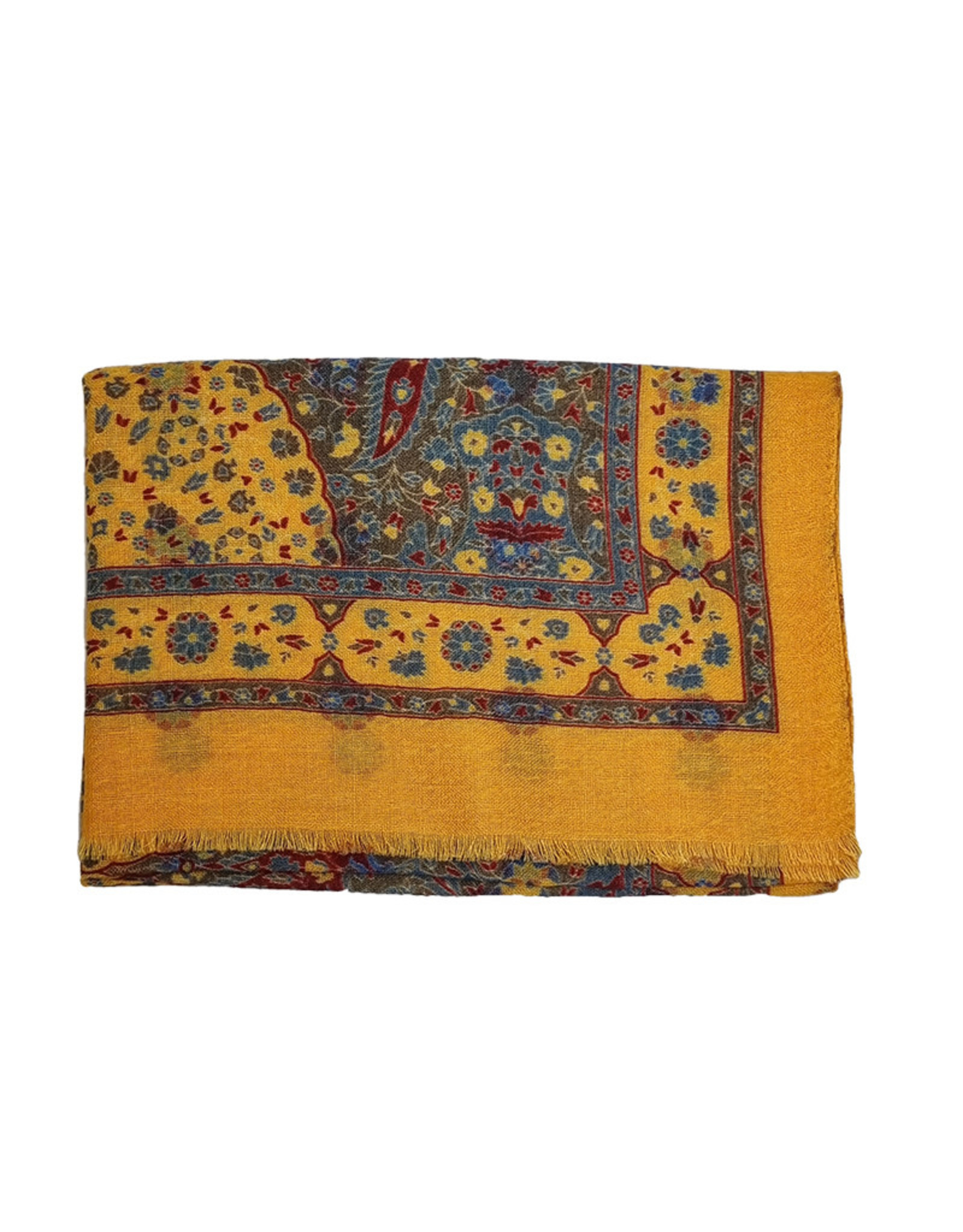 Calabrese Calabrese scarf yellow fantasy