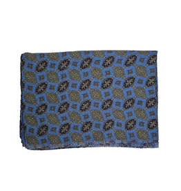 Calabrese Calabrese scarf light blue medallion