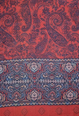 Calabrese Calabrese scarf red fantasy