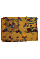 Calabrese Calabrese scarf yellow tree of life