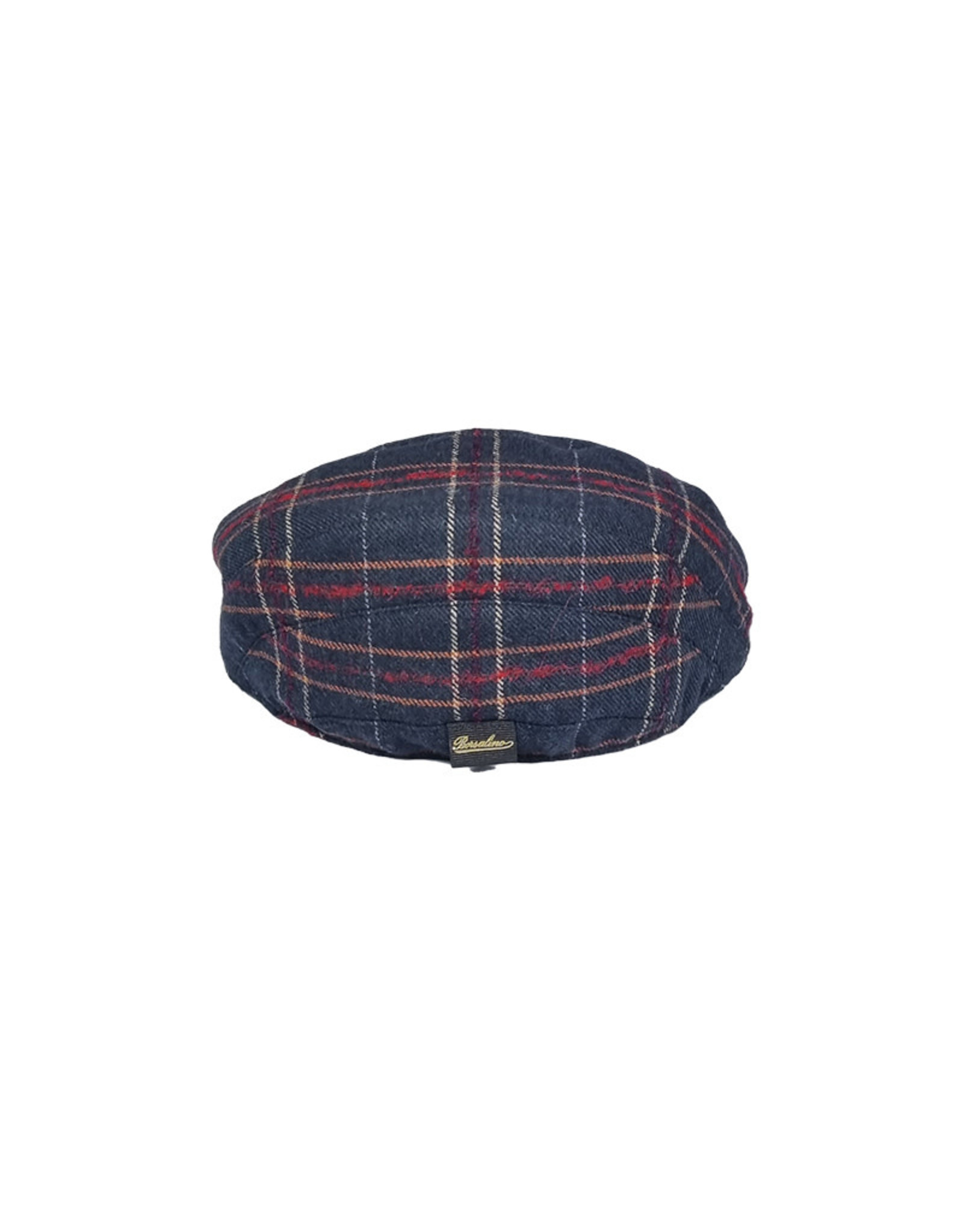 Borsalino Borsalino cap blue check