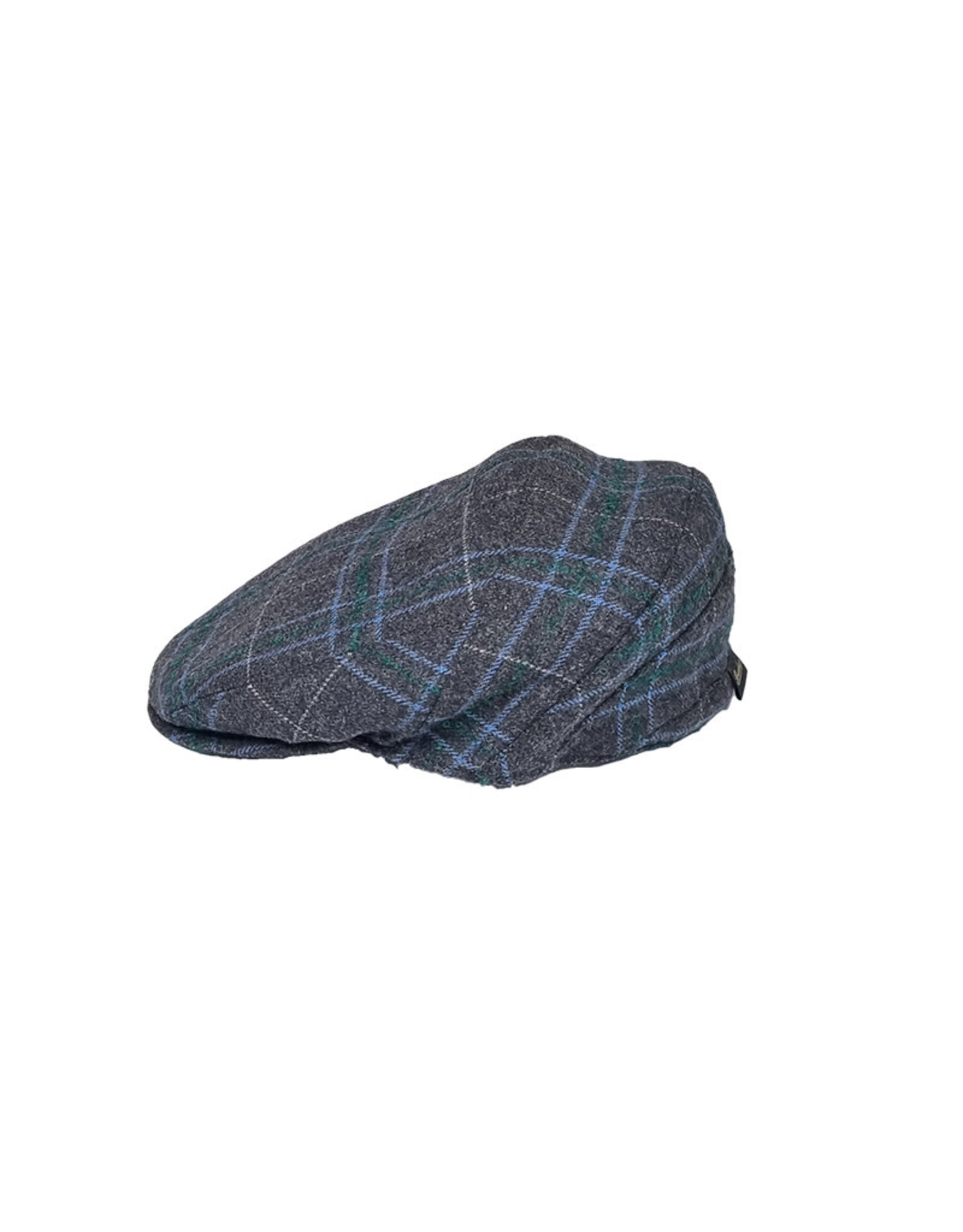 Borsalino Borsalino cap grey check