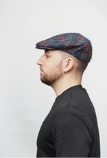 Borsalino Borsalino cap blue check