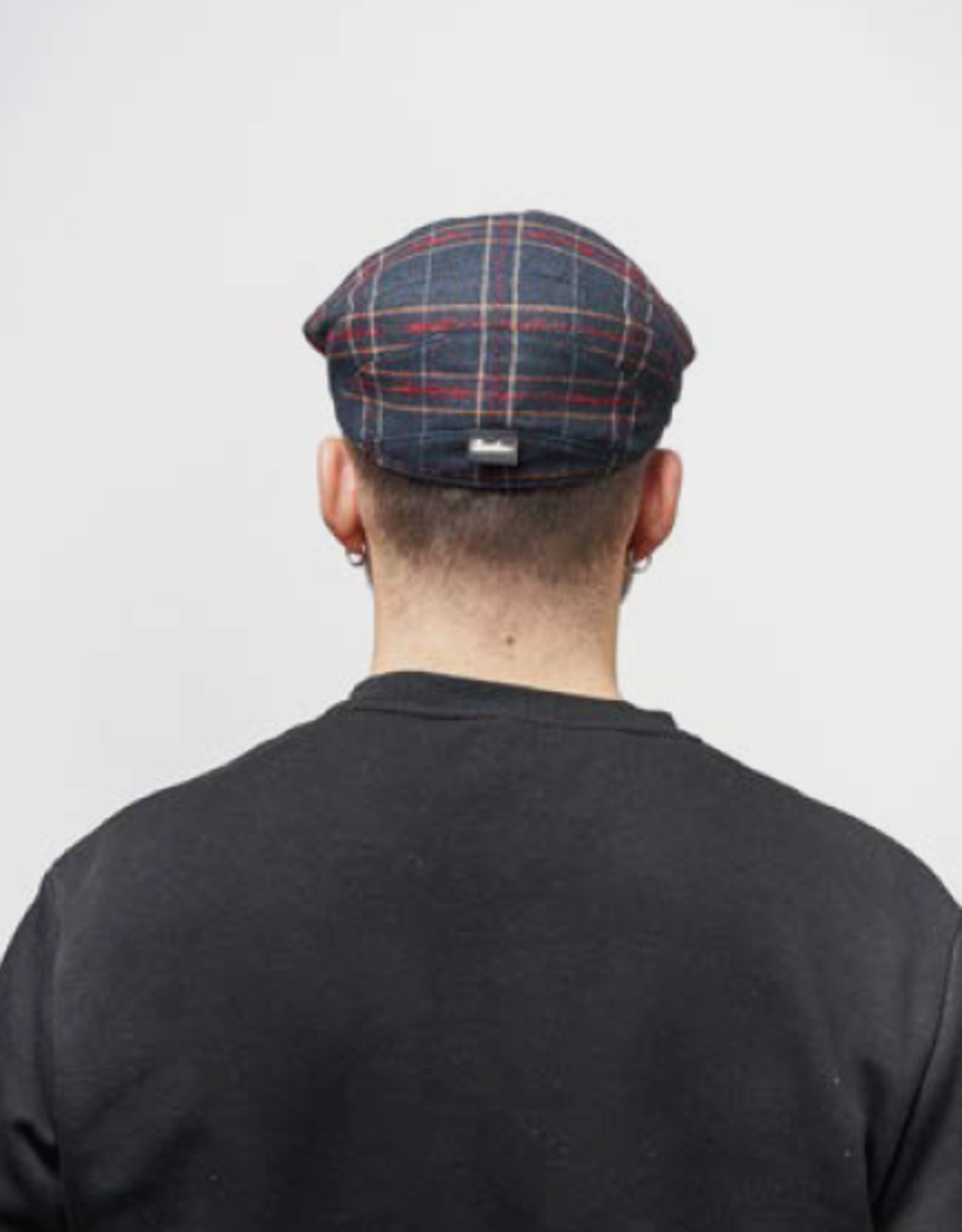 Borsalino Borsalino cap blue check