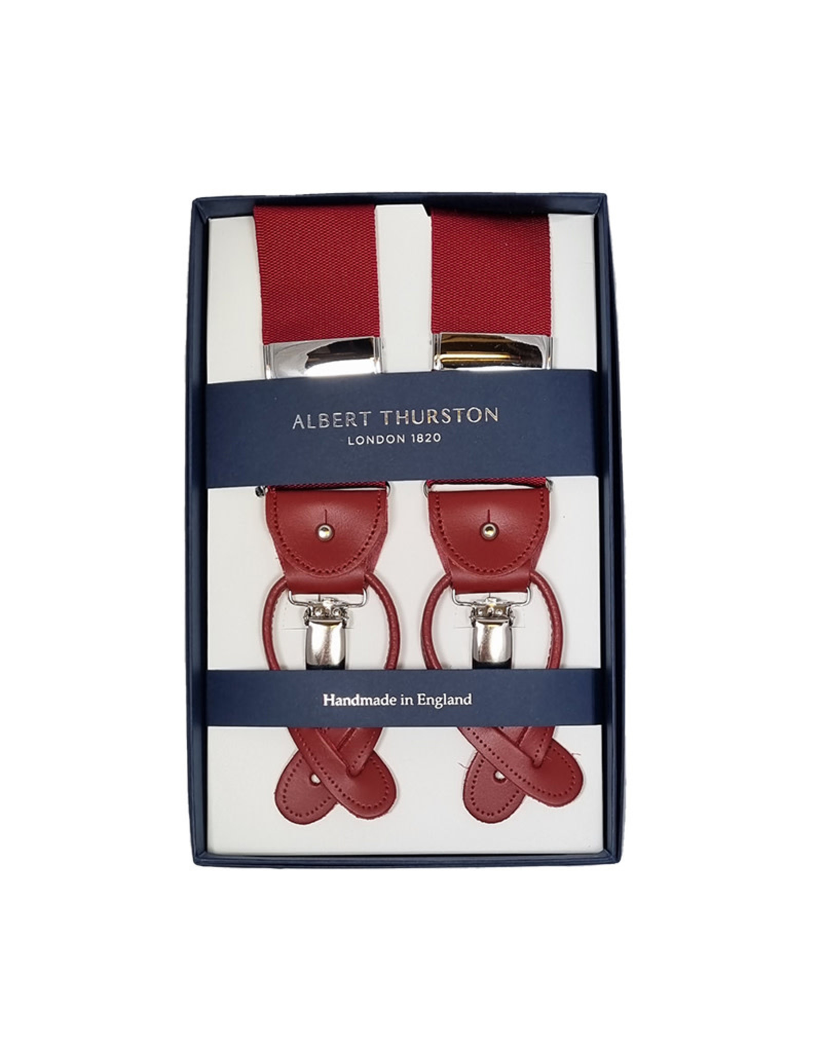 Albert Thurston Albert Thurston suspenders red