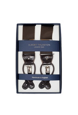 Albert Thurston Albert Thurston suspenders coffee brown