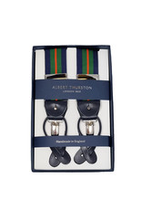 Albert Thurston Albert Thurston suspenders stripes blue-green-orange