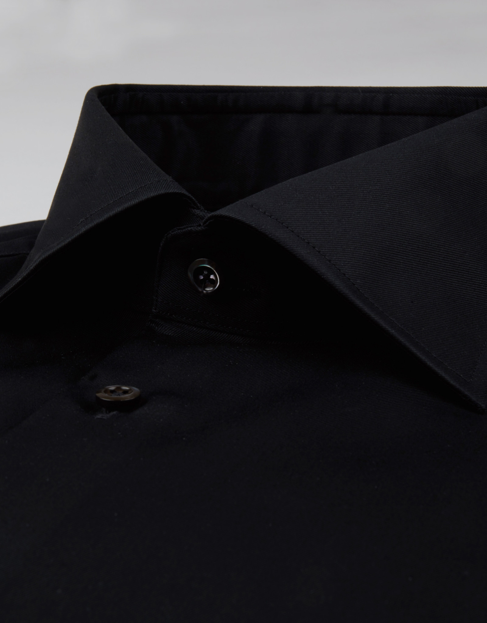 Stenströms Stenströms shirt black Slimline 722771-1465/600