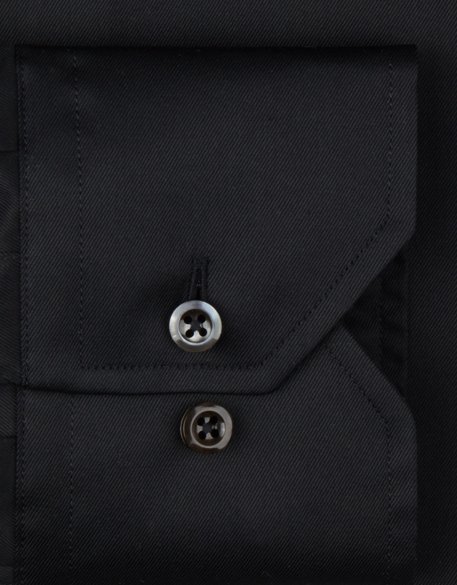 Stenströms Stenströms shirt black Slimline 722771-1465/600