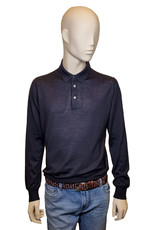 Gran Sasso Sandmore's polo long sleeves navy