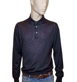 Gran Sasso Sandmore's polo long sleeves navy