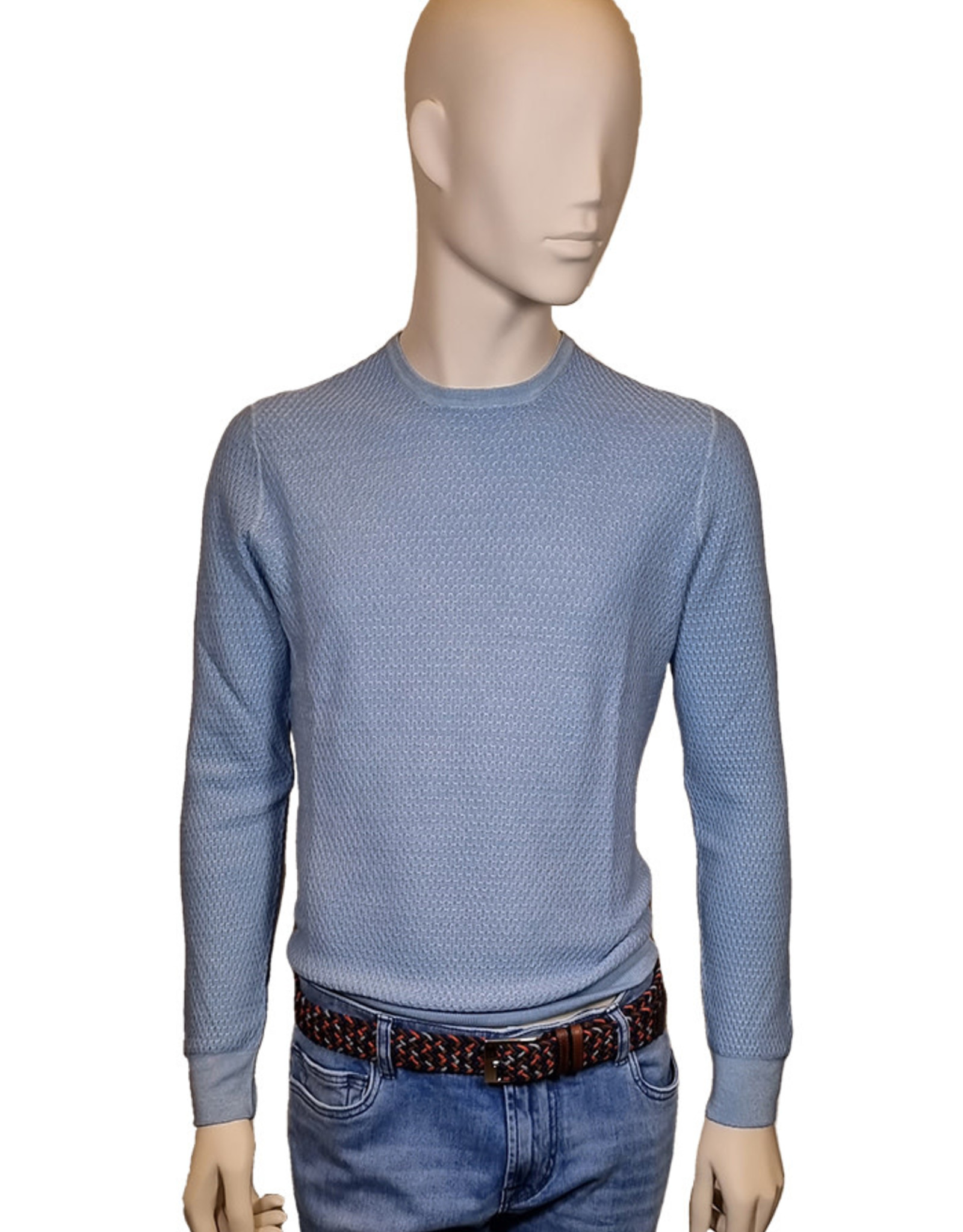 Gran Sasso Sandmore's sweater crew neck light blue