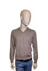 Gran Sasso Sandmore's sweater v-neck beige 14290/071 M:55115