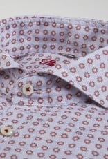 Stenströms Stenströms hemd linnen rood patroon Slimline 674221-8380/781