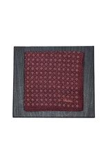 Stenströms Stenströms pocket square burgundy 923282/003