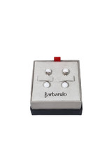 Barbarulo Barbarulo cufflinks mini balls white agate