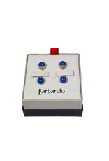 Barbarulo Barbarulo cufflinks mini balls blue agate