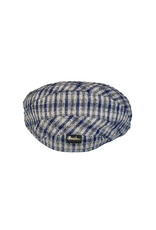 Borsalino Borsalino cap blue check Fantasia