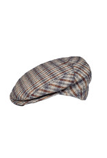 Borsalino Borsalino cap beige check Fantasia