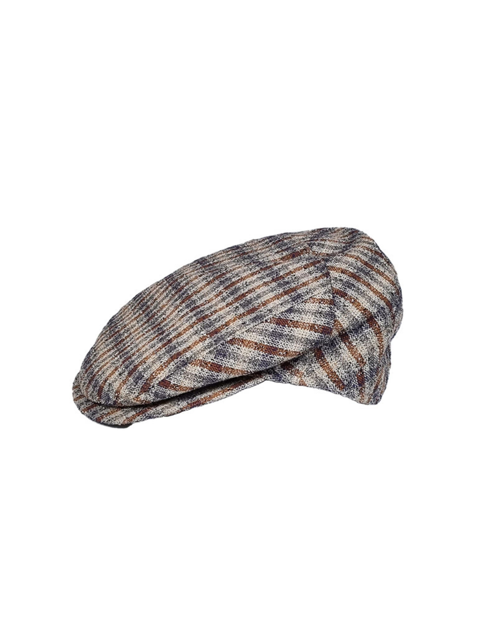 Borsalino Borsalino cap beige check Fantasia