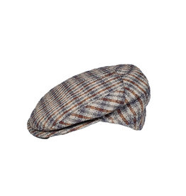 Borsalino Borsalino cap beige check Fantasia