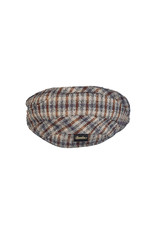 Borsalino Borsalino cap beige check Fantasia