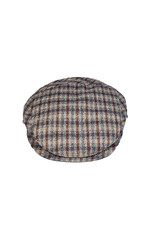 Borsalino Borsalino cap beige check Fantasia