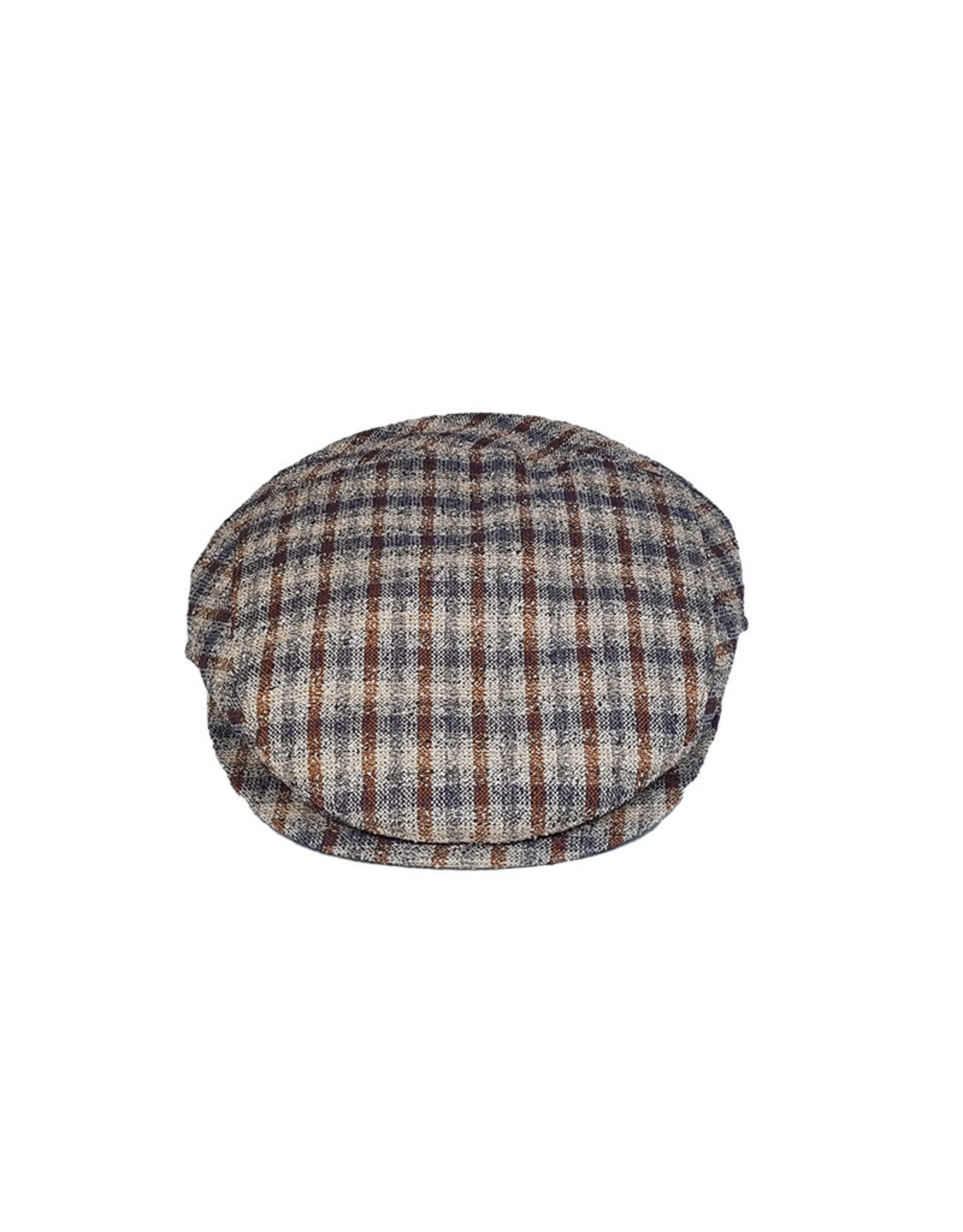 Borsalino Borsalino cap beige check Fantasia