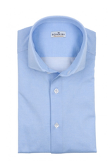 Sonrisa Sonrisa shirt light blue semi-slim J134/09