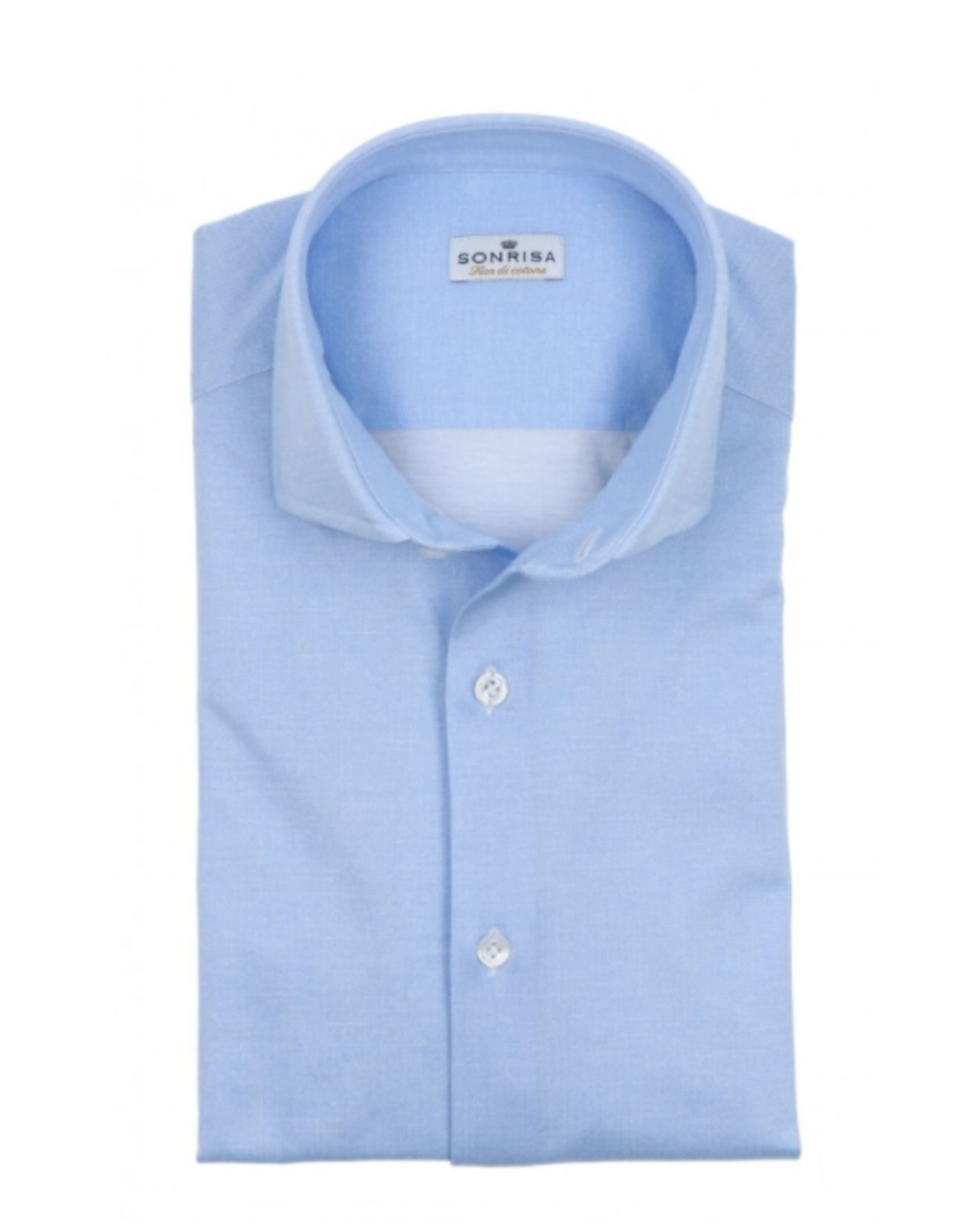 Sonrisa Sonrisa shirt light blue semi-slim J134/09