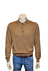 Gran Sasso Sandmore's polo long sleeves beige 14290/121 M:55132