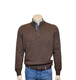 Gran Sasso Sandmore's mock sweater brown