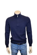 Gran Sasso Sandmore's sweater mock neck navy