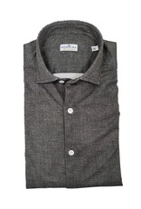 Sonrisa Sonrisa shirt brown semi-slim J134/04